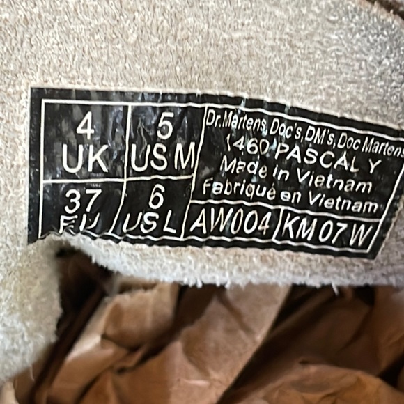 Dr. Martens , 1460 Pascal Y, rainbow iridescent combat boots. Lace up, Zip. - Picture 4 of 14